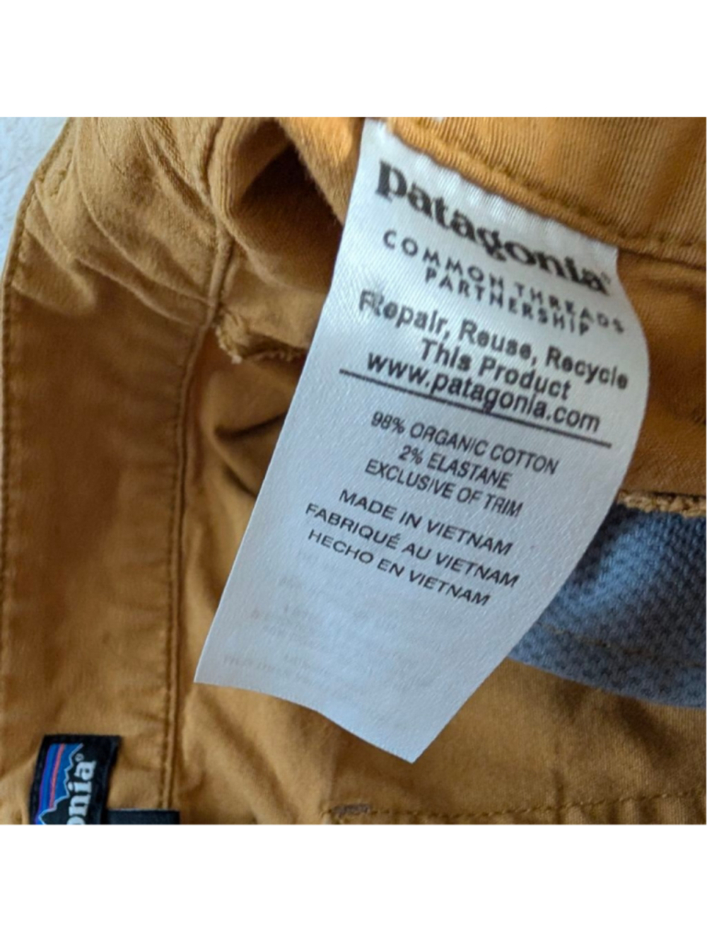 Patagonia Tan Cargo Pants Size 4 - Picture 12 of 13